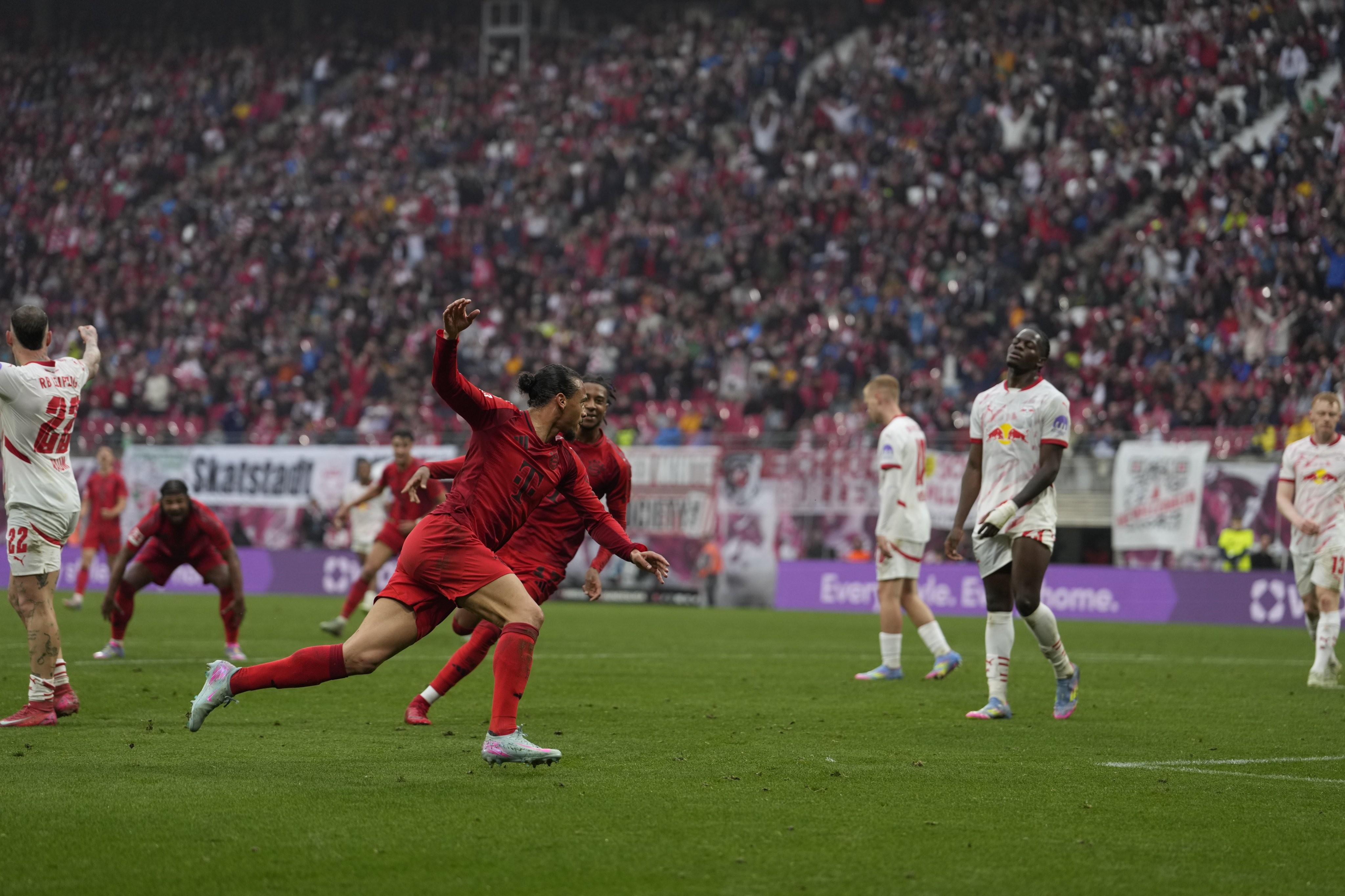 包含RB莱比锡连续胜利，逐渐逼近冠军榜首的词条